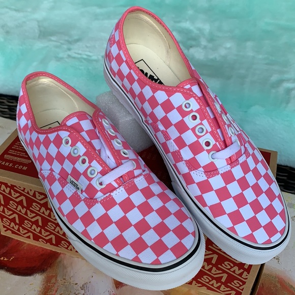Vans Shoes - VANS AUTHENTIC CHECKERBOARD PINKLMND/TRWHT WMNS